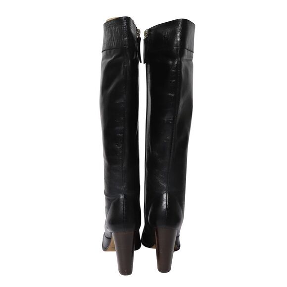 Marc Jacobs ‘Marc Loves the Boot’ Knee-high boots in Black Leather - Picture 4 of 6